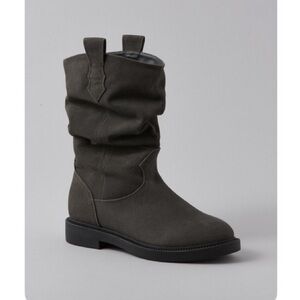 American Eagle Outfitters Gray Combat Boots